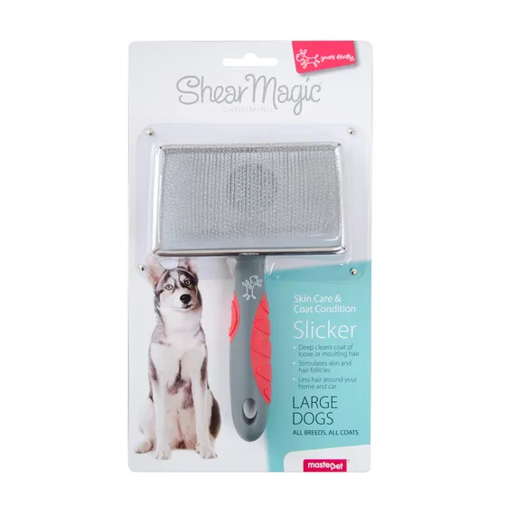 Yours Droolly Shear Magic Slicker Brush For Large Dogs