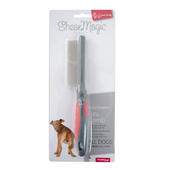 Yours Droolly Shear Magic Dog Flea Comb