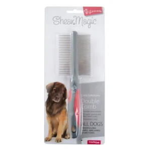 Yours Droolly Shear Magic Double Sided Dog Comb