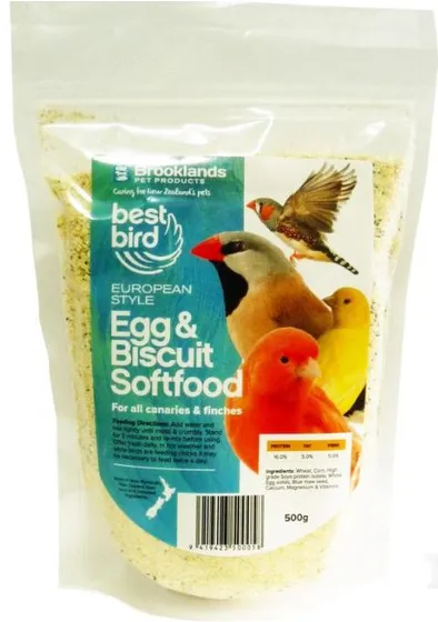 Best Bird Egg & Biscuit Softfood 500g