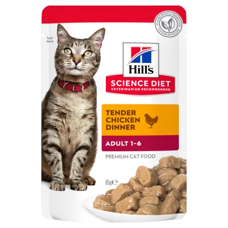Hills Science Diet Chicken Adult Cat Food 85g