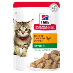 Hills Science Diet Chicken Kitten Food 85g