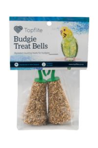 Topflite Budgie Seed Bell Twin Treat Pack