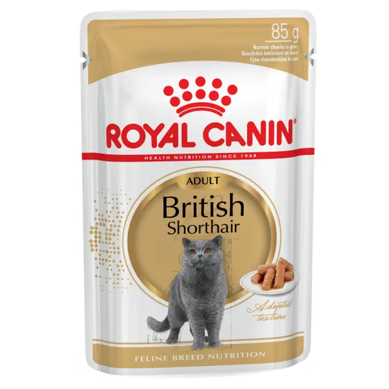 Royal Canin British Shorthair Cat Food Pouch 85g