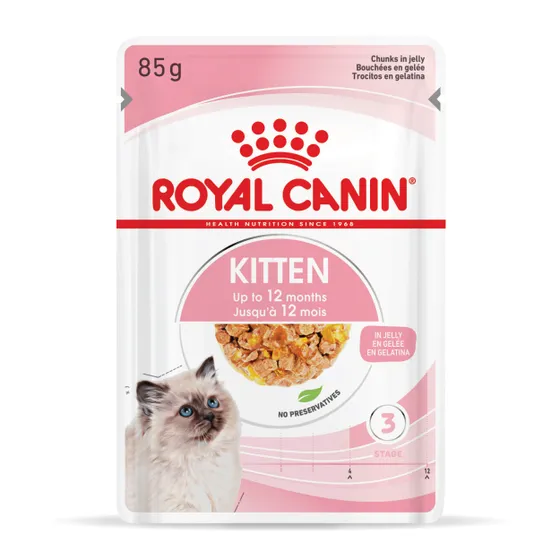 Royal Canin Instinctive Kitten Food In Jelly 85g