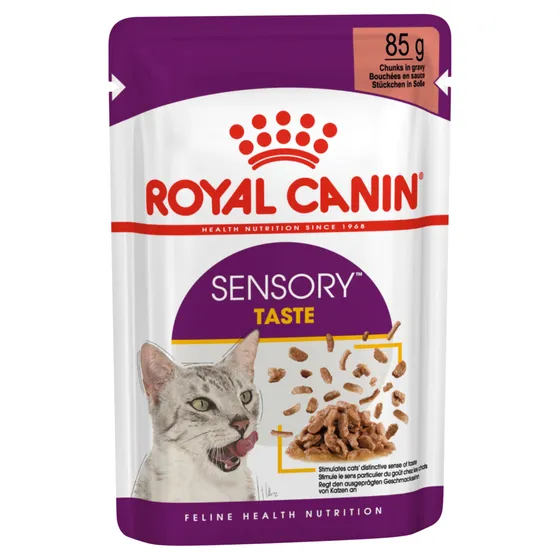 Royal Canin Feline Health Nutrition Sensory Taste Gravy Cat Food