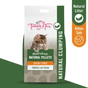 Trouble & Trix Natural Cat Litter 15l