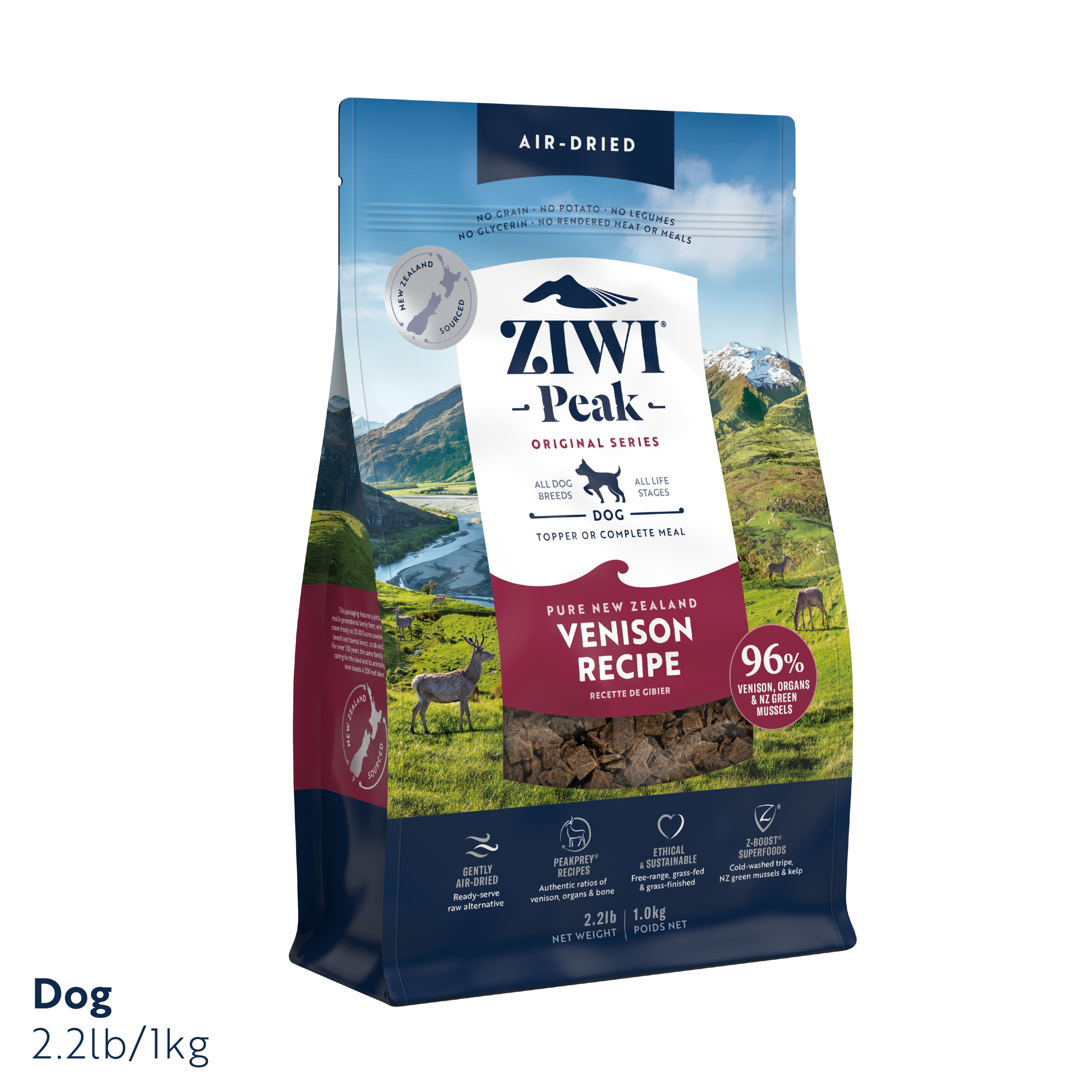 Ziwi Peak Daily Dog Cuisine Venison 1kg