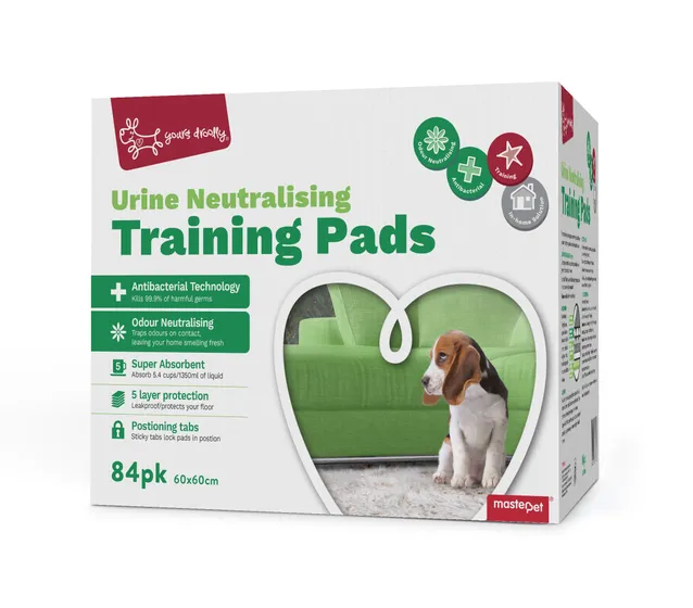 Yours Droolly Urine Neutralising Training Pads 84pk