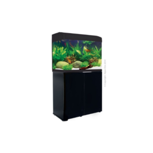 Aqua One AR620 Gloss Black Starter Package Tropical With Cabinet