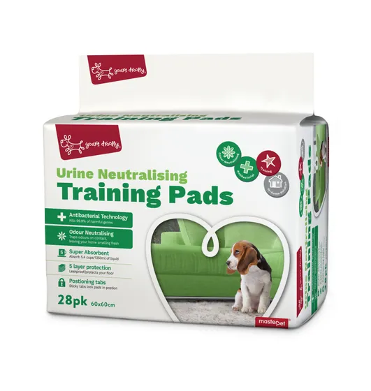 Yours Droolly Urine Neutralising Training Pads 28 Pack
