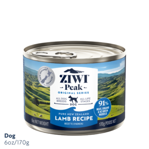 Ziwi Peak Canned Lamb Dog Food 170g