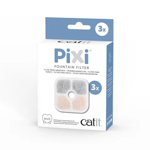 Catit Pixi Cat Drinking Fountain Filter Cartridges - 3 Pack