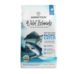 Addiction Wild Islands NZ Pacific Catch Salmon Mackerel & Hoki Dry Dog Food 9KG