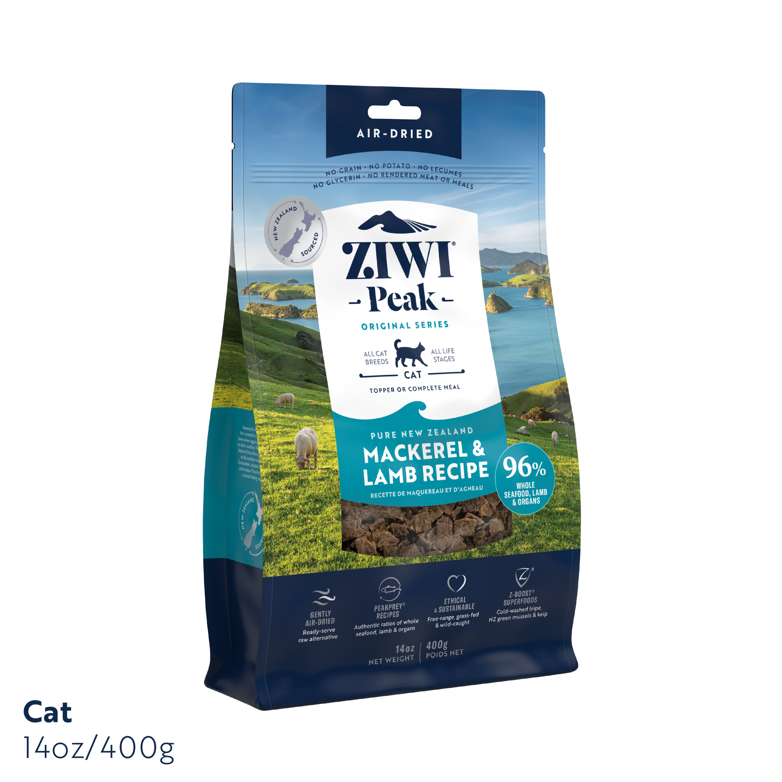 Ziwi Peak Daily-cat Cuisine - Mackerel & Lamb 400g