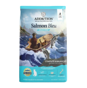 Addiction Salmon Bleu Skin & Coat Dry Cat Food 1.8Kg