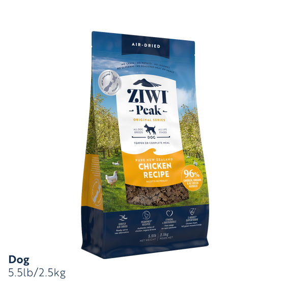 ZIWI Chicken Air Dried Dog Food 2.5kg