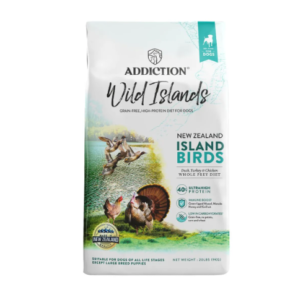 Addiction Wild Islands NZ Island Birds Duck Turkey & Chicken Dry Dog Food 1.8KG