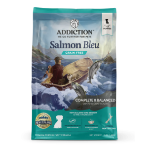 Addiction Complete & Balanced Skin & Coat Salmon Bleu Puppy Dry Dog Food 1.80KG