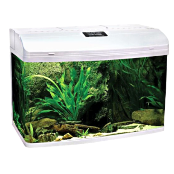 Aqua One AR980 Gloss White Starter Package Coldwater No Cabinet