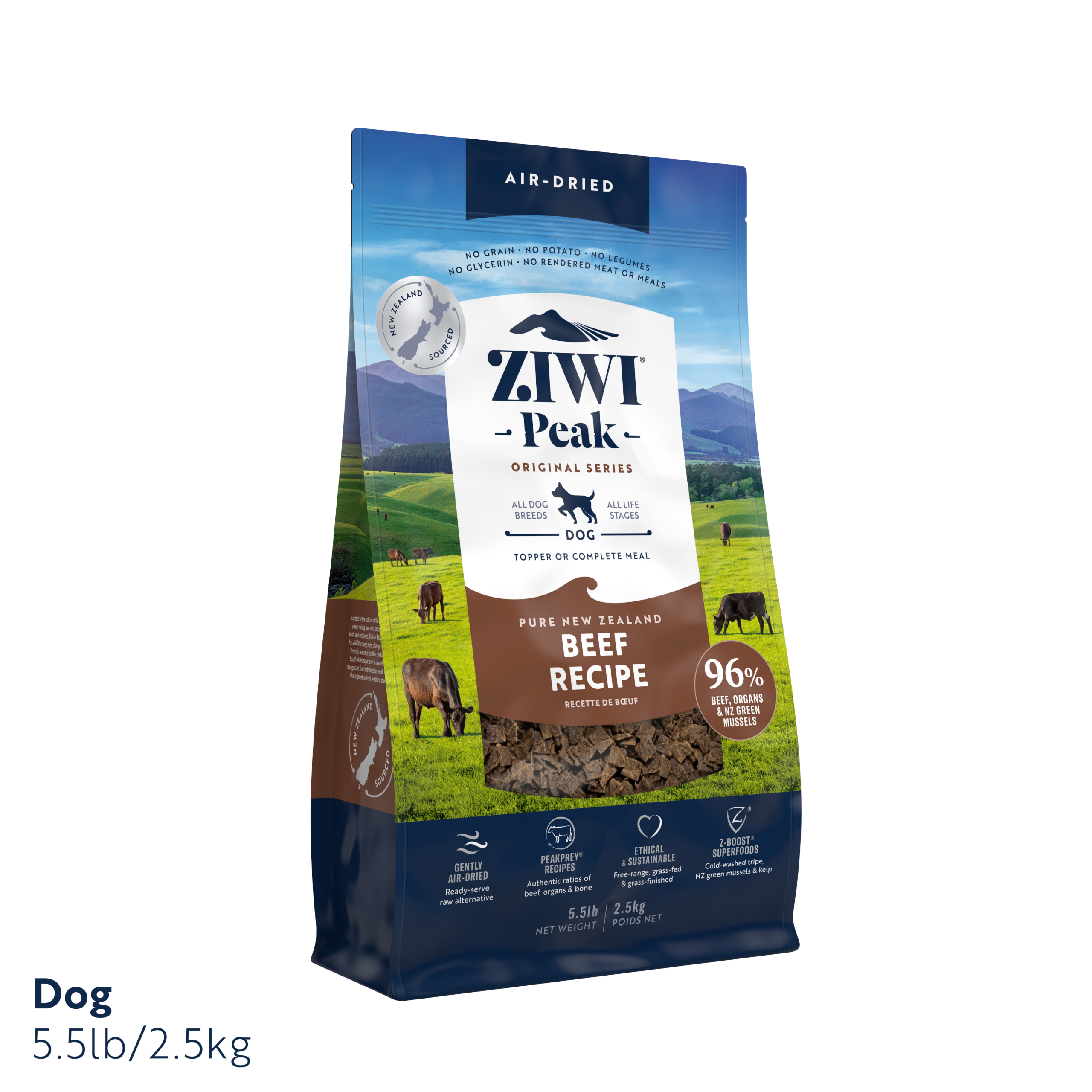 Ziwi Peak Daily Dog Cuisine Beef 2.5kg