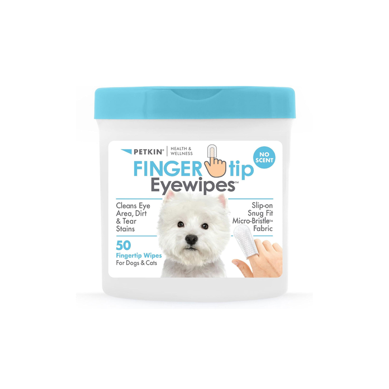 Petkin Fingertip Eye Wipes 50pk ^5623