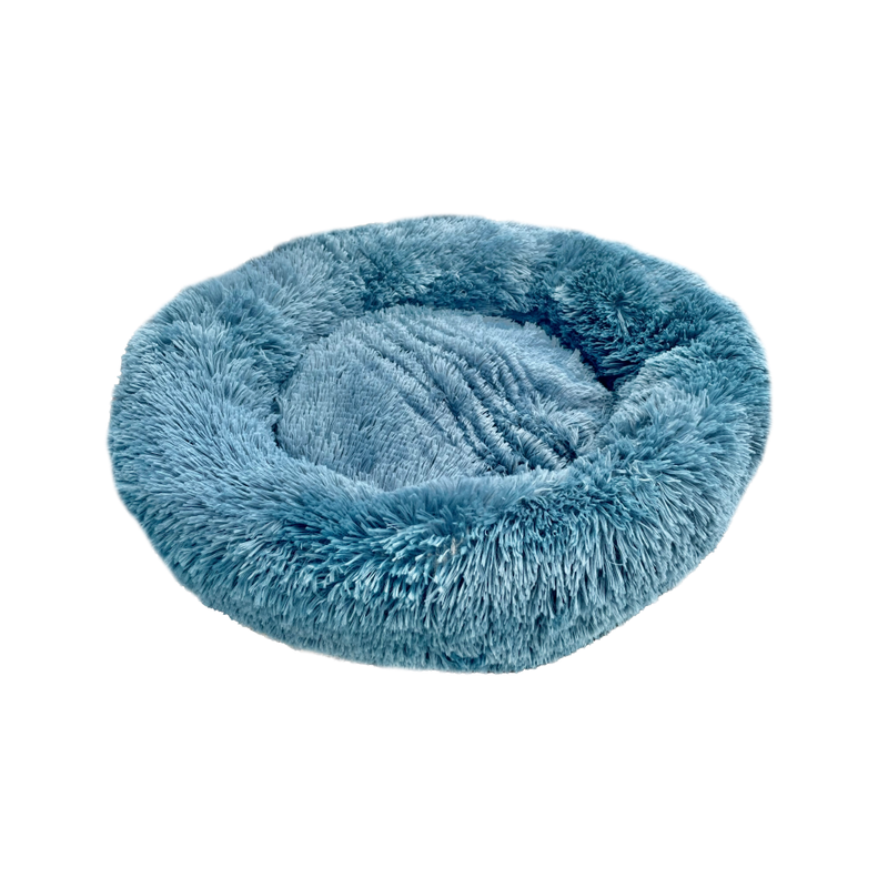 Brookland Calming Pet Bed Blue Ocean - Med 75cm