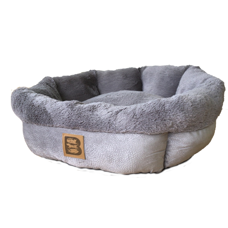 Brookland Cozy Round Bed 53cm - Grey