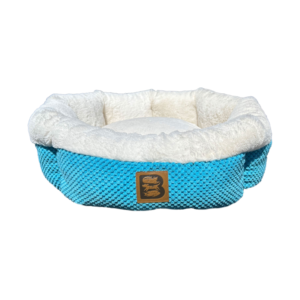 Brookland Cozy Round Bed 53cm - Azure Blue