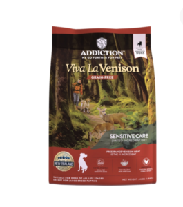 Addiction Viva La Venison Sensitive Care Dry Dog Food 15KG