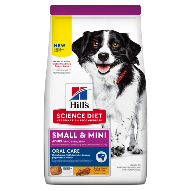 Hill's Science Diet Adult Oral Care Small & Mini Dry Dog Food 5.67kg