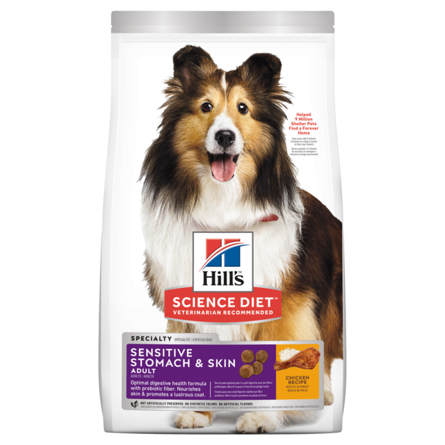 Hill's Science Diet Adult Sensitive Stomach & Skin Dry Dog Food 12kg