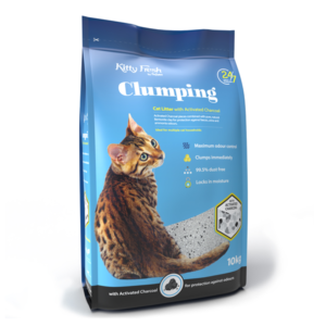 Kitty Fresh Activated Charcoal Clumping Litter 5kg