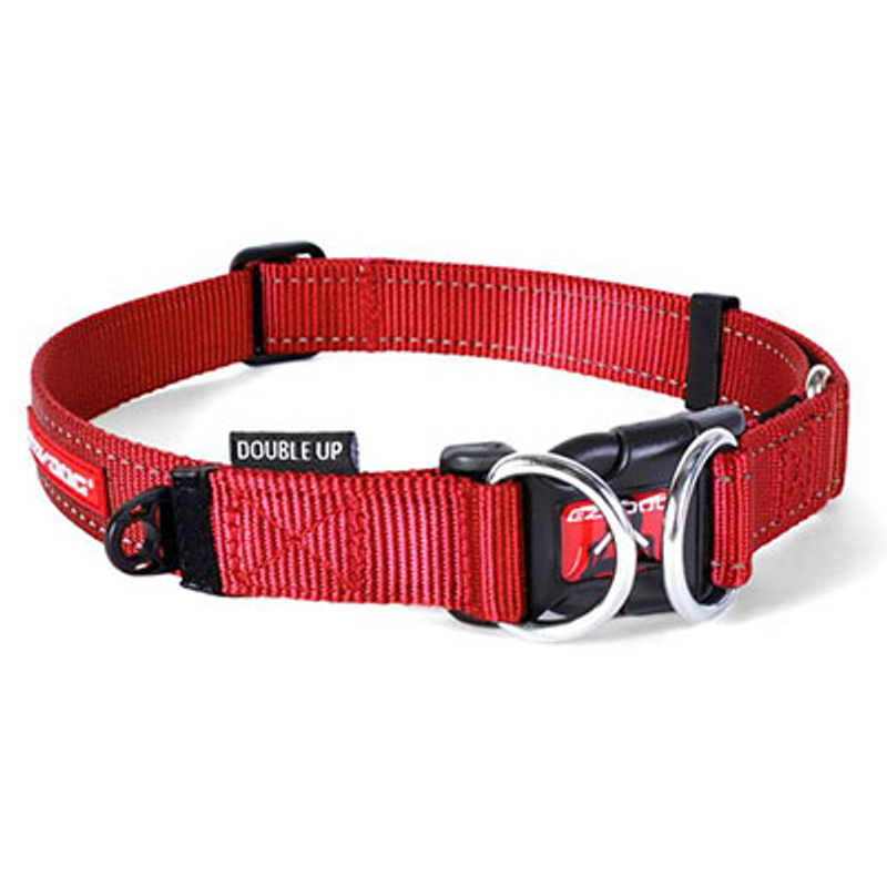 EzyDog  Collar Double Up S Red