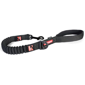 EzyDog Leash Zero Shock 60cm Black ^ZS25BLK