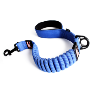 EzyDog Leash Zero Shock 60cm Blue ^ZS25B