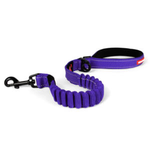 EzyDog Leash Zero Shock 60cm Purple ^ZS25PP