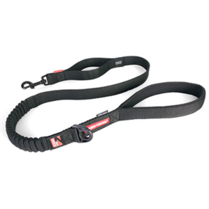 EzyDog Leash Zero Shock 120cm Black ^ZS48BLK