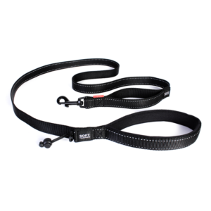 Ezy dog Leash Soft Trainer 25mm Black ^TSTC25SBLK