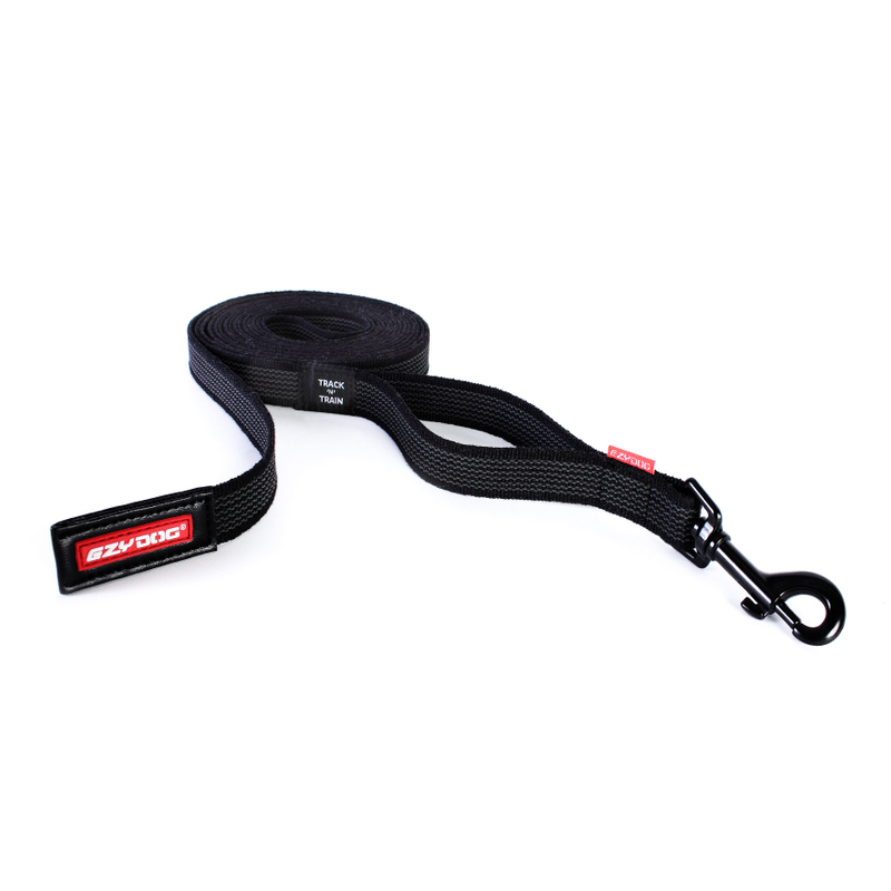 EzyDog Track'n Train Leash 5m Black ^TT19BLK