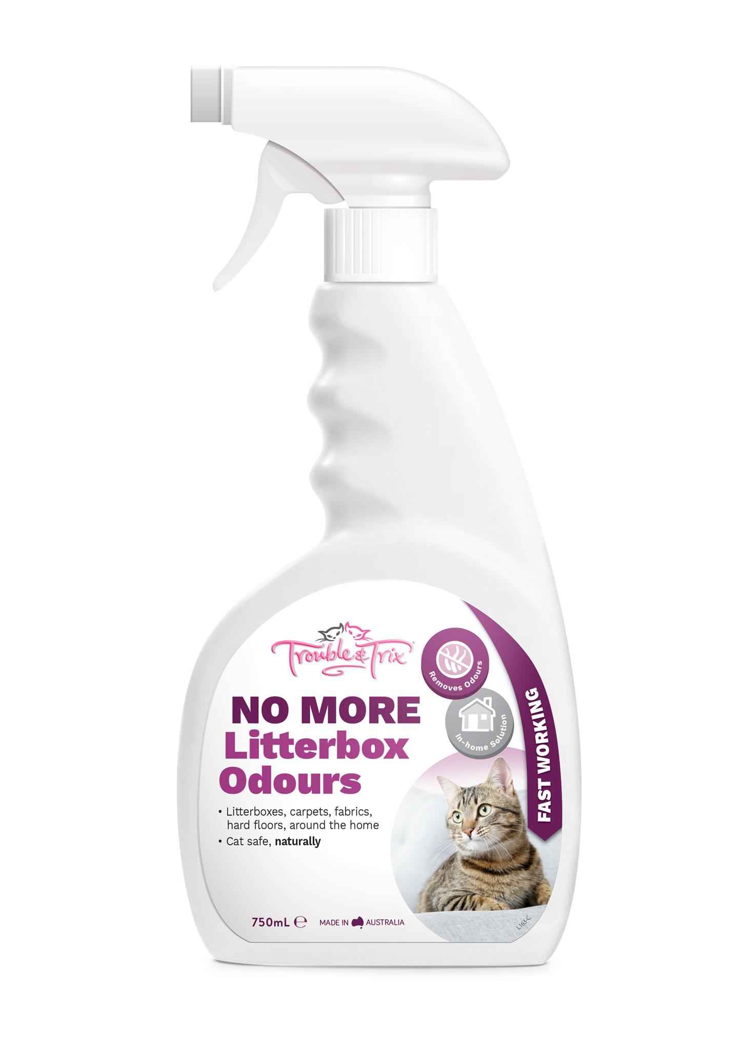 Trouble and Trix No More Litter Odour