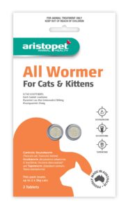 Aristopet All Wormer Cat Kitten 2pack