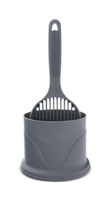 Trouble and Trix Litter Scoop with Holder