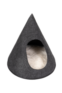 Trouble & Trix Teepee Cat Black