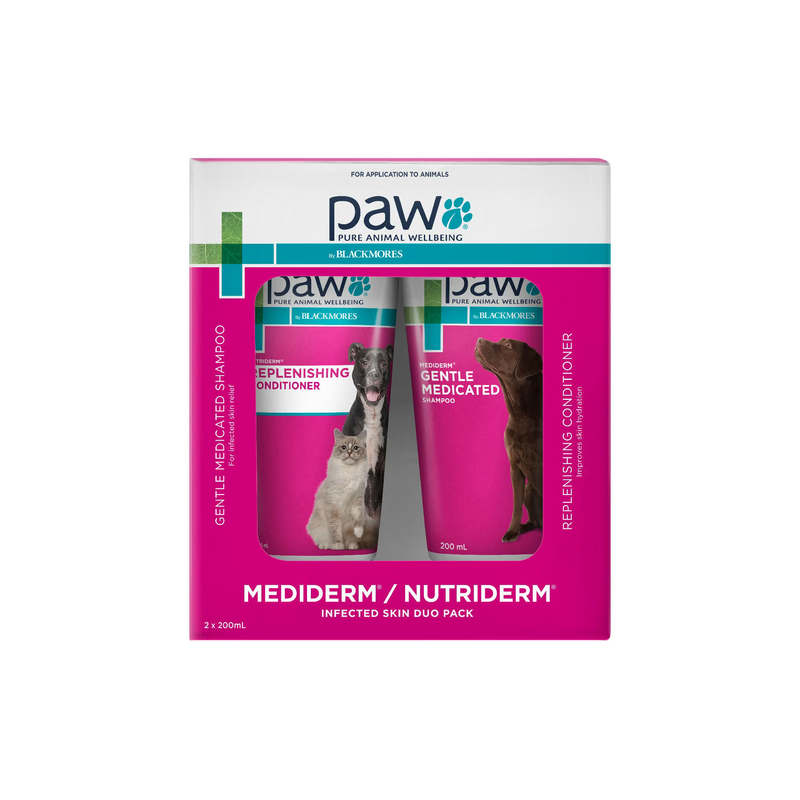 PAW Medi-NutriDerm Infected Skin Duo Pack ^9427909
