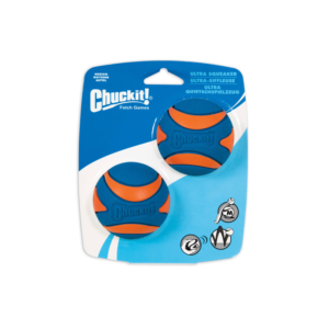 chuckit Ultra Squeaker Ball Med - 2pk ^33068