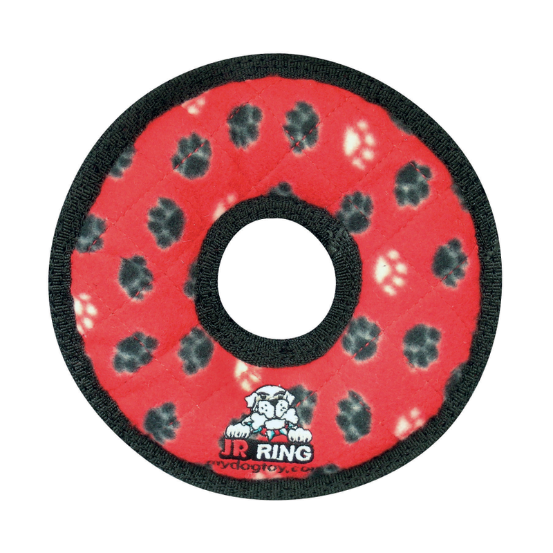 Tuffy Junior Ring - Red Paws #9