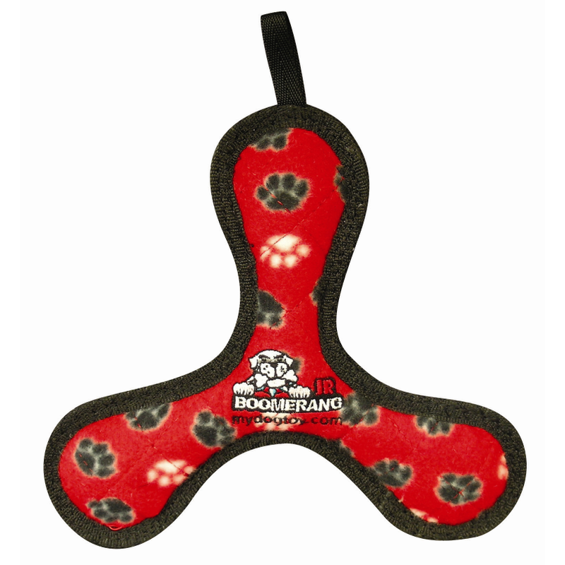 Tuffy Junior Bowmerang - Red Paws #8
