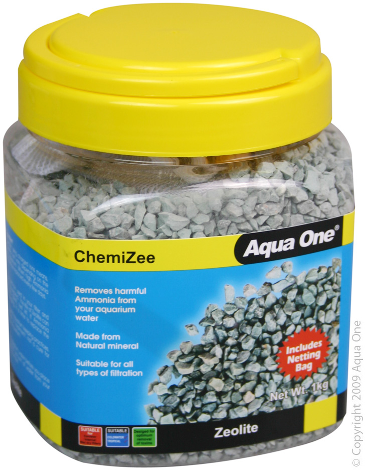 Aqua One ChemiZee Zeolite Ammonia Remover 1kg