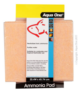 Aqua One Ammonia Pad - Self Cut Filter Pad 25.4x45.7cm